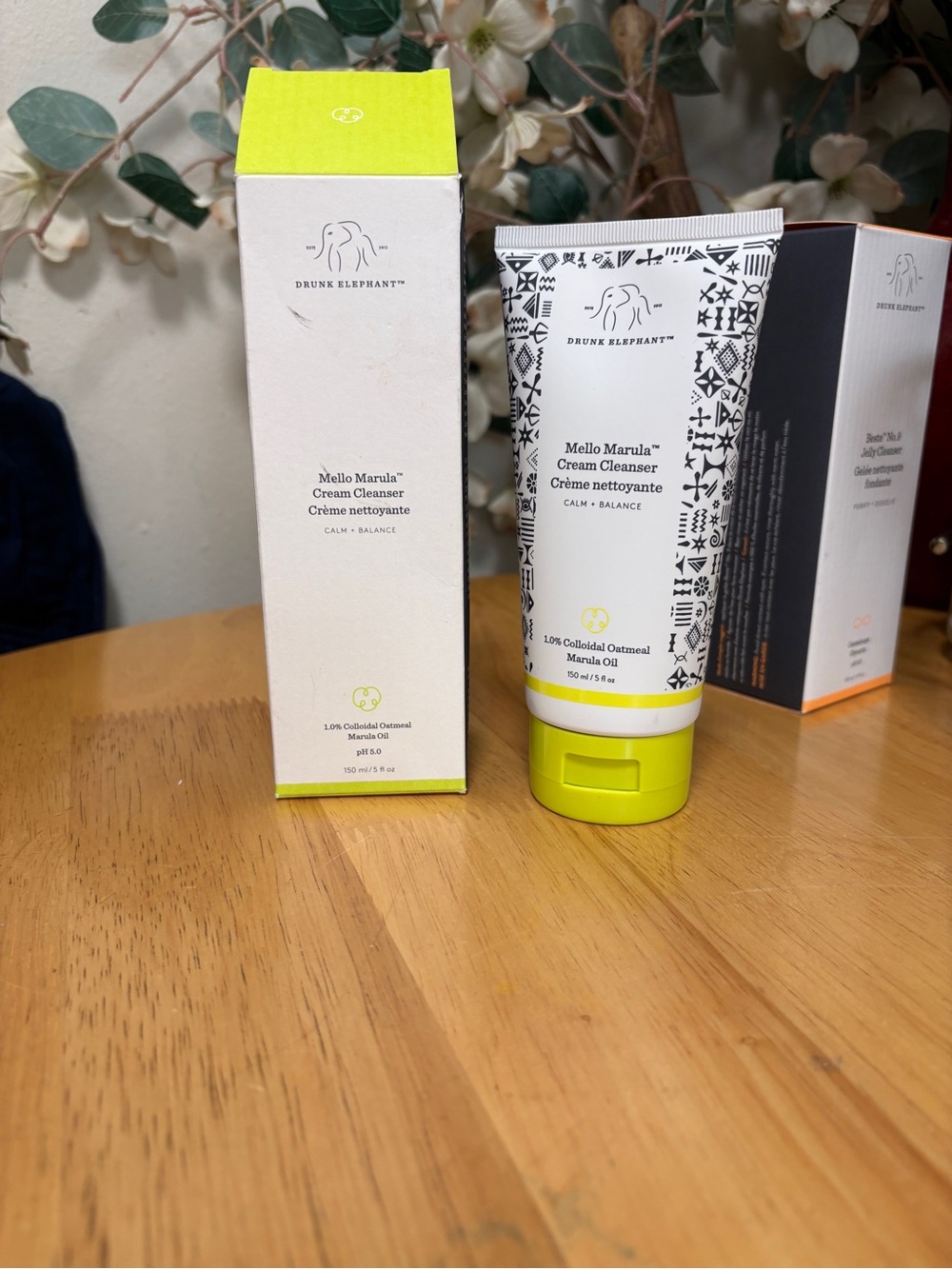 Drunk Elephant Mello Marula Cream Cleanser,150mk/5 fl.oz, SEALED,BNIB, AUTHENTIC